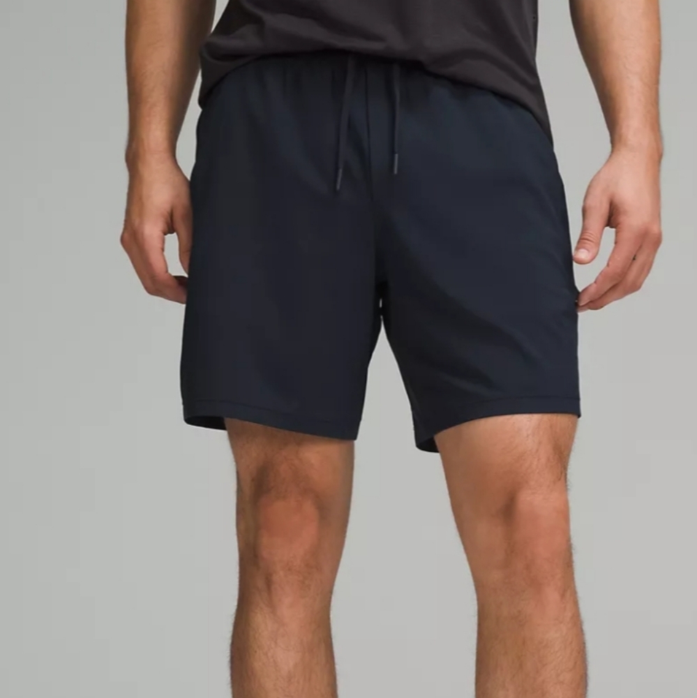 lululemon athletica Men's Navy Athletic Shorts